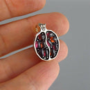 Fashion Fruit Crystal Pomegranate Pendant Necklace Choker Women Jewelry Gift