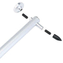 Auto Body Dent Repair Tools, Aluminum + Rubber Paintless Dent Repair Hammer N2B5