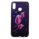 Tempered Glass Phone Case with Luminous Coating Layer for Huawei P20 Lite