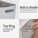 Small Trash Can, Hanging Waste Bin Under Kitchen Sink, PP Wastebasket over