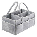 Baby Diaper Caddy Portable Foldable Durable Nursery Essentials Storage Bask