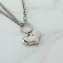 Creative Love splicing Chain Pendant Necklace For LadiesNEW L8E9