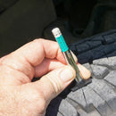 Color Car Tire Depth Gauge Tester Tyre Tread Metric Gage Motors Measures Tool