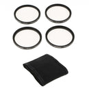 52mm Macro Close Up Lens Filter Kit +1 +2 +4 +10 + Bag for Canon Nikon Sony