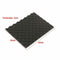 6PCS Black Acoustic Eggshell Foam Sound Absorption Treatment Panel Tile 40X