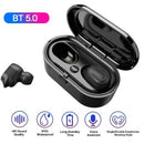 TWS-Air2 Stereo Wire-Less BT5.0 Earbuds Headphones In-Ear Headsets with 400