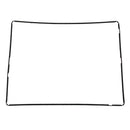 For iPad 2 Touch Screen Frame Bezel Support Mid Digitizer Replacement Black