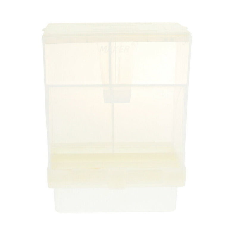 Pet Parrot Automatic Feeder for Small to Medium Birds, No-Mess Bird Feeder