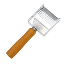 Apiculture Uncapping Fork Iron Honeycomb Honey Scraper Wooden Handle Apicul