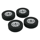 1/10 RC Car Upgrade Rubber Tires 2.2 Inch Wheel for WPL D12 RC Car Accs