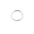 100pcs 25 mm Metal Key Holder Split Rings Keyring Keychain Key Fob-Access