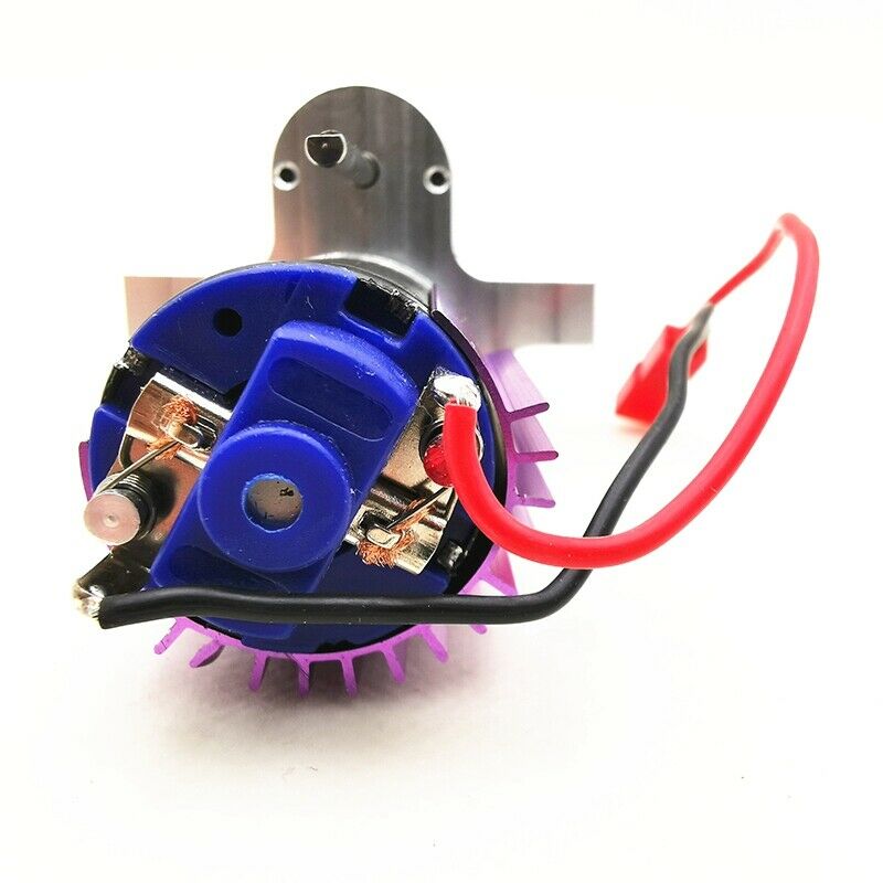Upgraded Metal Transfer Gear Box With 370 Motor For Wpl 1/16 4Wd 6Wd Jjrc Q Q7W5