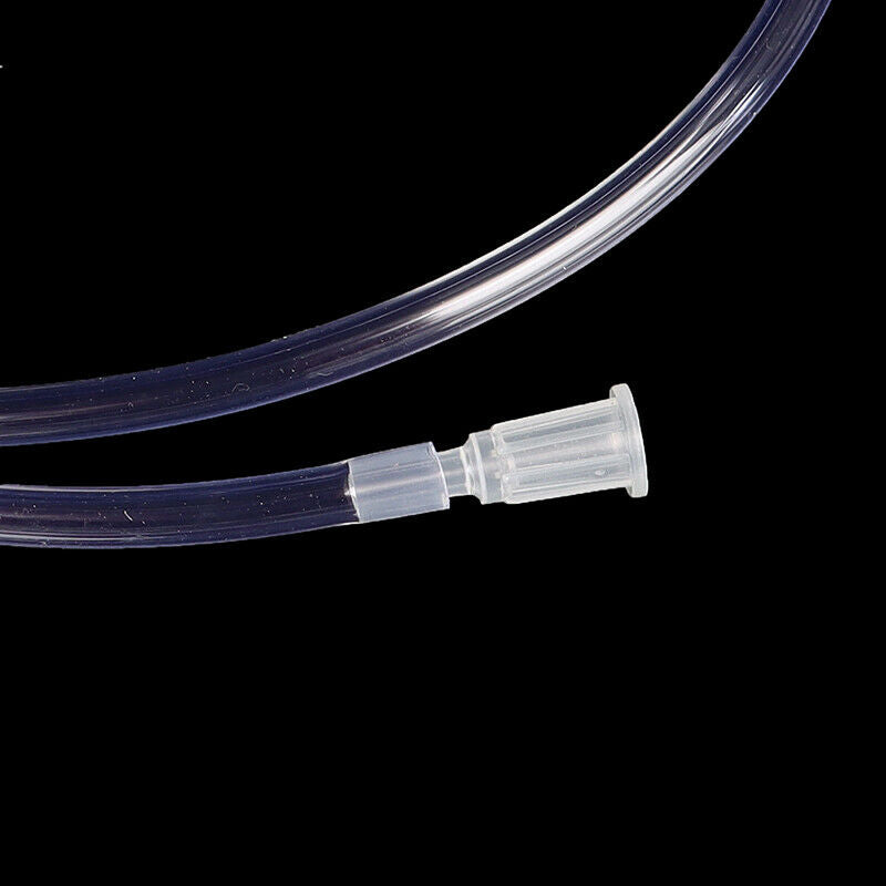 60ML Plastic Feeding Syringe Reusable Pump With 80cm Tube For  Lab Medical C Nw
