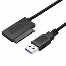 USB 3.0 to Micro-SATA Adapter Cable for 1.8inch HDD SSD Converter Cord USB3