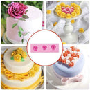 DIY Flower Cake Fondant Mould Rose Sugar Decorating Baking Icing Pastry Mol Z4N4
