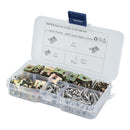 80pcs No.8 U Type Nuts Car Clip U Nuts+ 80pcs M4x12 Self Tapping Screws