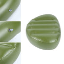 Portable PVC Green Kayak Inflatable Seat Cushion Outdoor Water Sports Tool