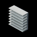 10pcs 14*14*6mm Aluminum heatsink electronic chip radiator coo IOBX