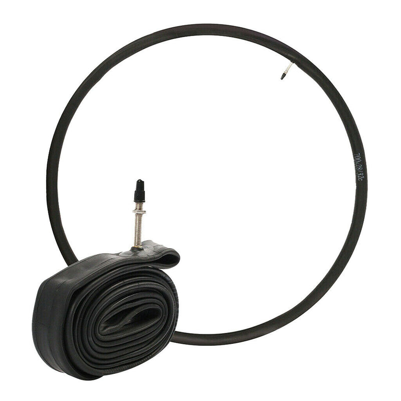 2Pieces 28 Inch Bike Tube Bicycle Tube Mountain Tube, 700 x28-32c Presta Valve