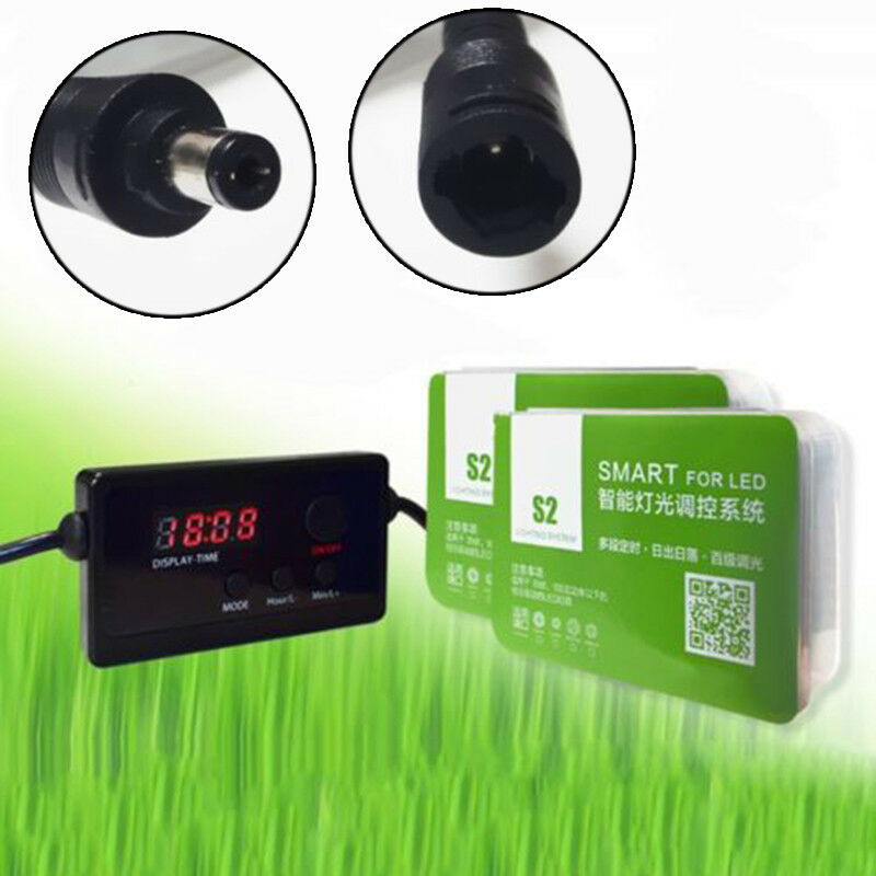 LED Light Smart Dimmer Controller Modulator For Aquarium Fish Tank Timing 0.05UM