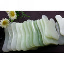 Gua Sha Facial Body Massage Chinese Medicine Natural Jade Board Scraping Tool^^