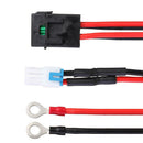 1m 30A 4Pin Short Wave Car Charger Power Cable for ICOM IC7000 IC7600 Radio SN9F