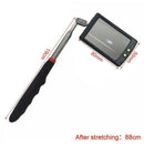 Retractable Telescopic Inspection Round Mirror Pocket Tools LED Light Best J4G3