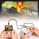 Pocket Handheld Game Console Gamepad 500 Video Games Player Gift (Pink)