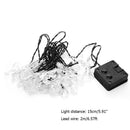 20LED Solar Power Colorful Butterfly Fairy String Light Wedding Party Decor