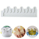 Vivid Princess Crown Liquid Silicone Mold Fondant Sugarcraft Cake Decorat 3C