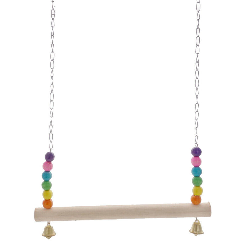 Chicken Swing Wooden Perch Chicken Hens Large Birds Macaws Canary Budgie B