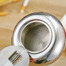 Household Durable Stainless Steel Metal Ashtray Holder Stand Ashtray & Lid