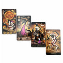 78Pcs Tarot Cards Moon Tarot Deck English Version Divination Party Game Cards