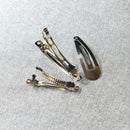 Double Spring Hair Clip Comb Rectangle Clip DIY Hair Accessory Finding Craft