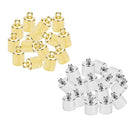 200Pieces End Cap Bell End Tip Bead Caps DIY Tassel Leather Cord Jewelry