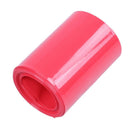 2M 50mm Width PVC Heat Shrink Wrap Tube Red for 2 x 18650 Battery