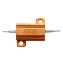 2 Pcs Aluminum Clad Wire Wound Resistors 25W 30 Ohm 5% X6S2