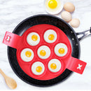 Silicone Fried Egg Ring Maker Non Stick Pancake Maker Kitchen Cooking MoldS Hn
