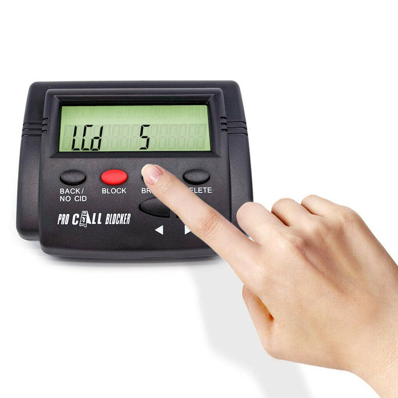 Telemarketing Call Blocker Block All Nuisance Calls Spam Call with LCD Display