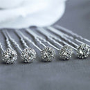 10 Diamante Rhinestones Bridal Wedding Prom Women Hair Pins Clips Fashion J Gn