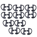10Pairs Silicone Earmold Earbud (Left/Right) for all Two-Way Walkie Talkie Radio