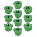 10 GREEN M4 4mm Alloy Threaded Wheel Rim Lock Nuts fit for 1/10 RC Car EP Nitro