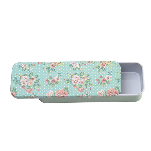 Medicine Organizer Metal Candy Box Mini Container Storage Pill Case Portable