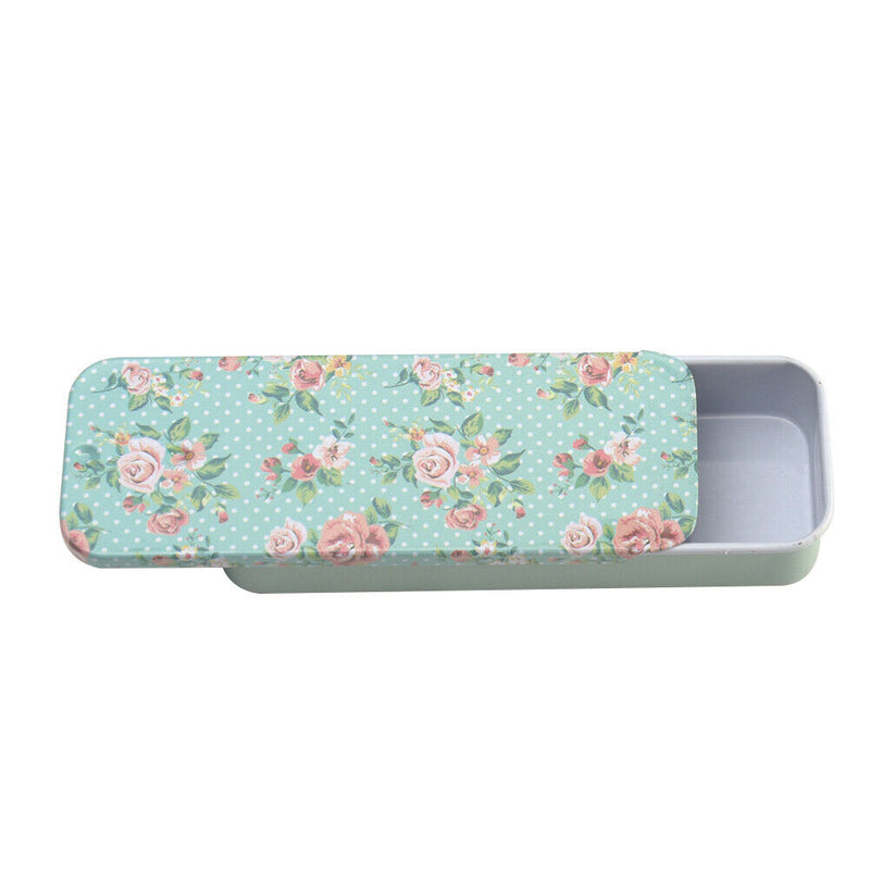 Medicine Organizer Metal Candy Box Mini Container Storage Pill Case Portable