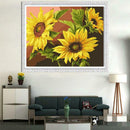 5D DIY Full Drill Diamond Painting Sunflower Cross Stitch Craft Kit (W1498)