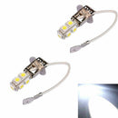 2x H3 9SMD LED Xenon White Car Auto Fog Head Driving Light Lamp Bulb 12V US