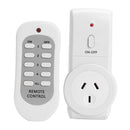 1pc AU Plug Power Outlet Light Switch Socket+1pc Wireless Remote Control