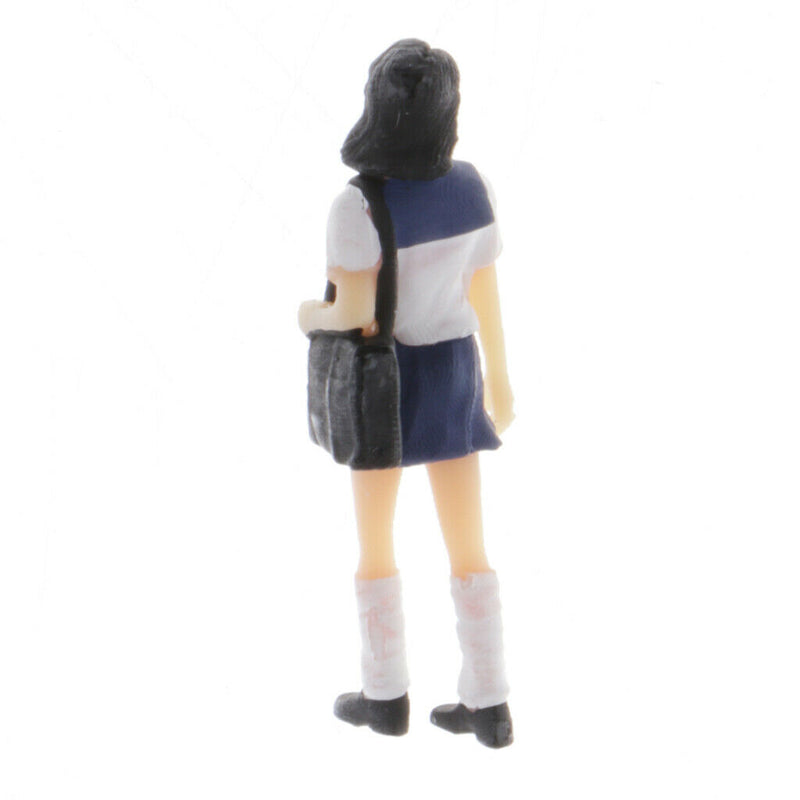 1:64 Figures Diorama Uniform Girl Fashion Japanese boy Girl B