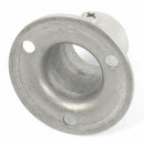 Wardrobe 19mm Dia tube clothes rod flange support bracket Y2M8