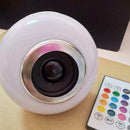 e27 Wireless Bluetooth Speaker Bulb Light  LED RGB  Lamp Remote